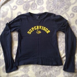 Cute long sleeve crop top